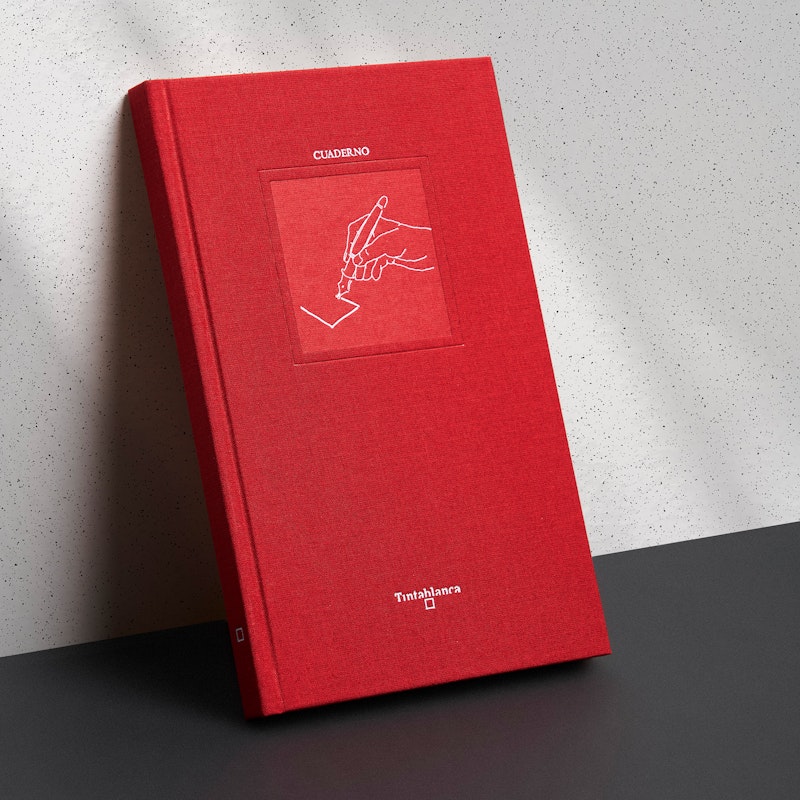 Cuaderno Tintablanca Clásico en rojo - Tintablanca